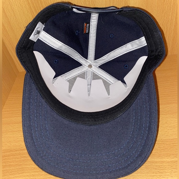 Navy Blue & Orange Cocaine Bear Ky For Ky Hat For Sale - Picture 6 of 7